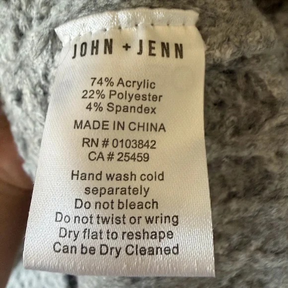 Anthropologie Gray Cowl Neck Sweater - Picture 7 of 9